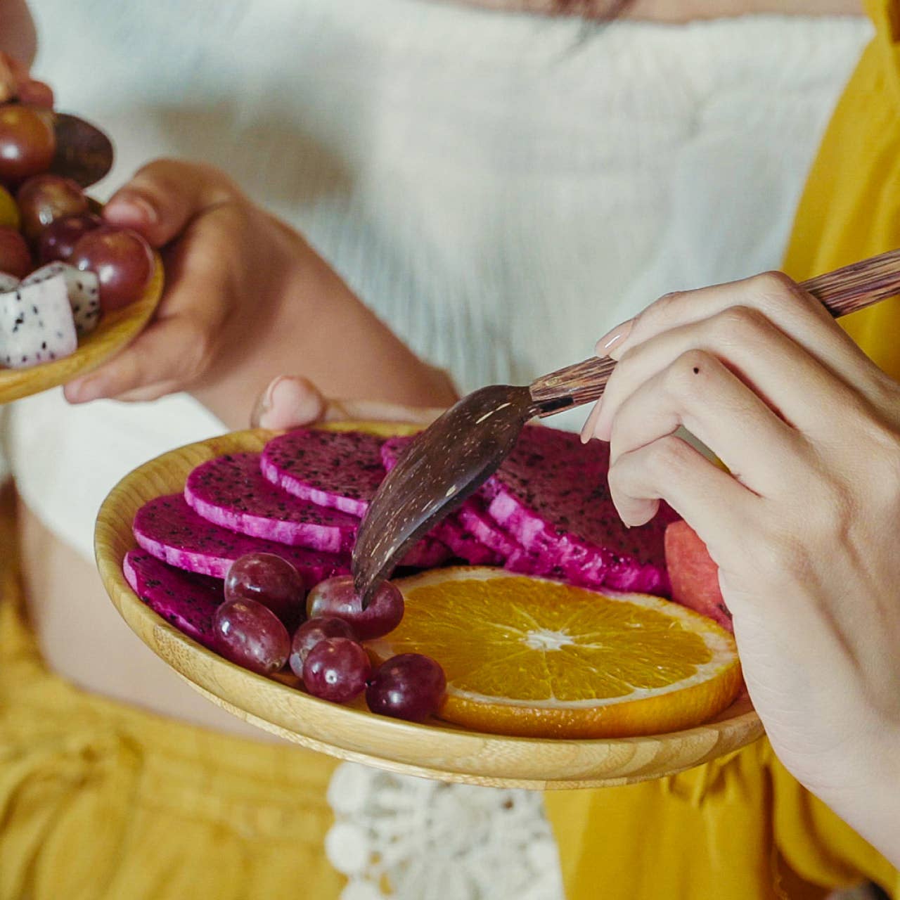 Rainforest Bowls – wholesale Dinner plate – Classic Bamboo Plate2