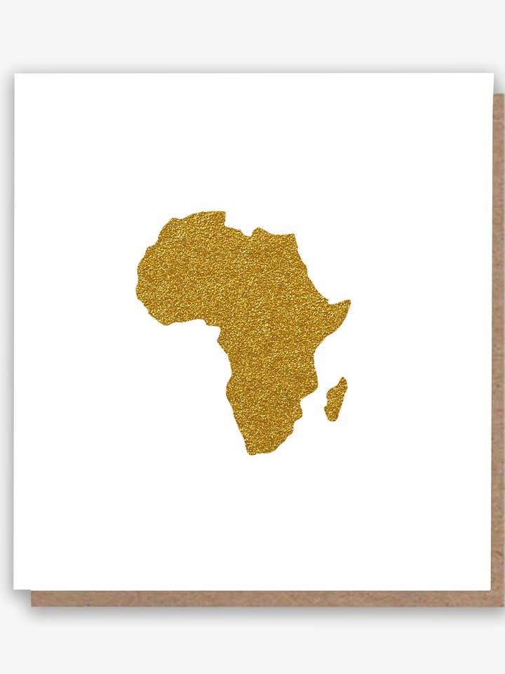 Africa Greeting Card - Celebrate the Motherland! for wholesale by All Shades