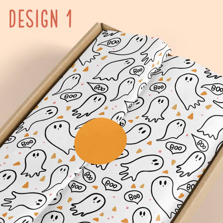 Coaco - Wholesale Tissue Paper - Halloween Packaging, Halloween Tissue Paper, Spooky Season