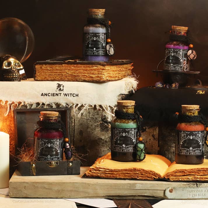 Ancient Witch Bath Spell Potion and other Purchase Wholesale bath potion. Free Returns & Net 60 Terms on Faire trending on Faire.