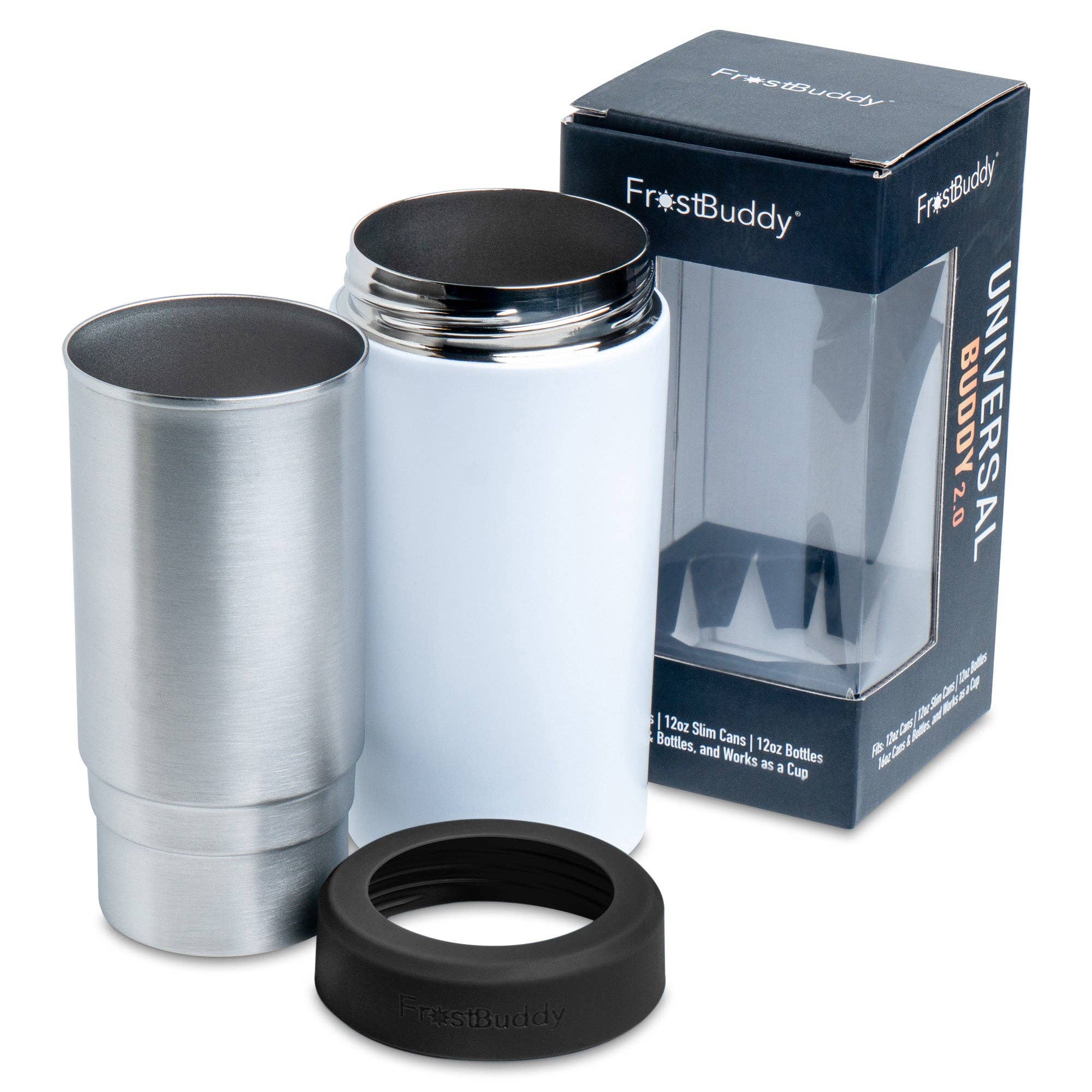 MakerFlo - Wholesale Insulated Mug/Tumbler - FrostBuddy® Universal Buddy 2.0 Matte Finish4