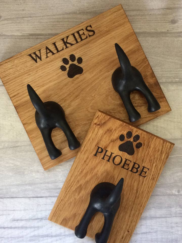 Oak Dog Lead Holder for engroshandel hos Holder and Hook