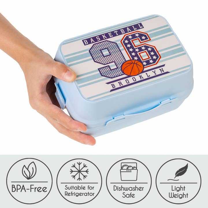 eDNA LABS - Wholesale Lunch Bag/Box - Kids - CANOPUS BPA-Free Kids Lunch Box, 4-Compartment Bento, Blue1