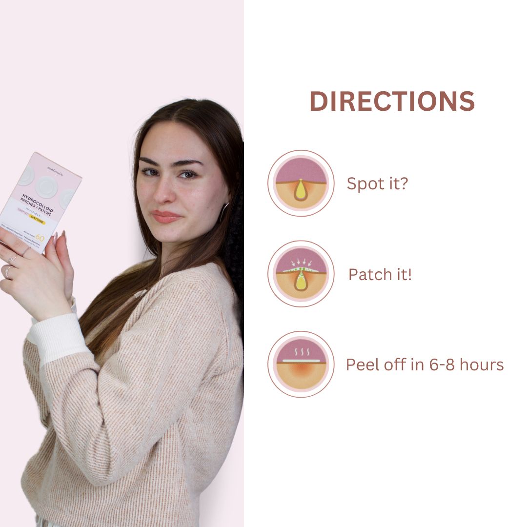 Maskeraide - Wholesale Acne/Hydrocolloid Patch - Spotted Daytime - Invisible Hydrocolloid Patches3