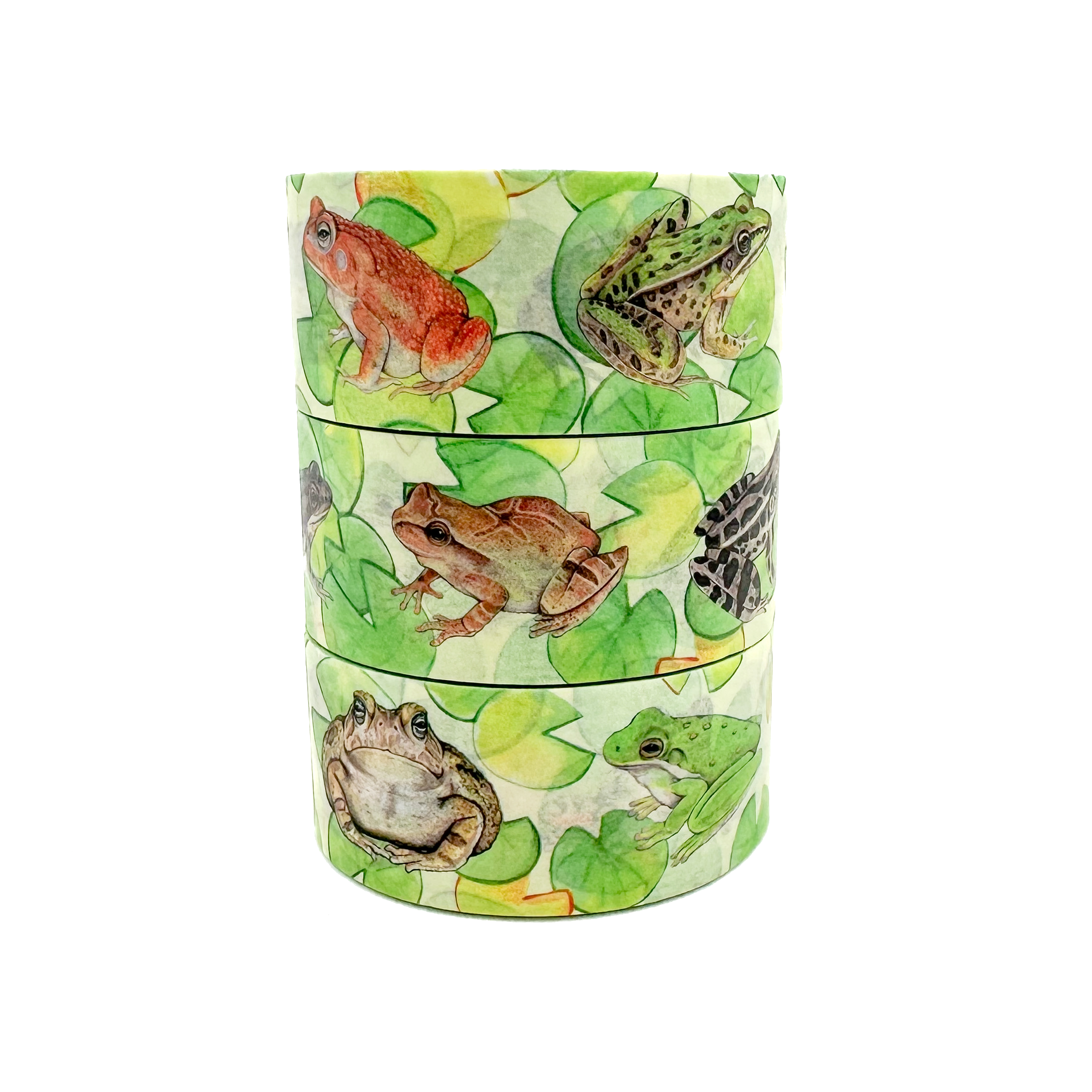 Allison Stoiser Art - Wholesale Washi Tape - Frogs and Toads Washi Tape2