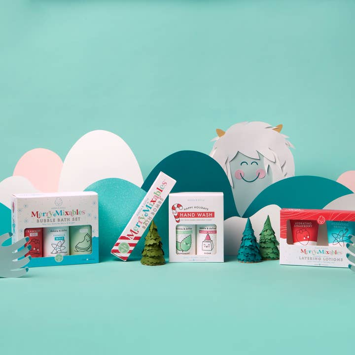 Dabble & Dollop - Wholesale Hand Soap/Wash - Happy Holidays Handwash Set - Clearance Pricing!