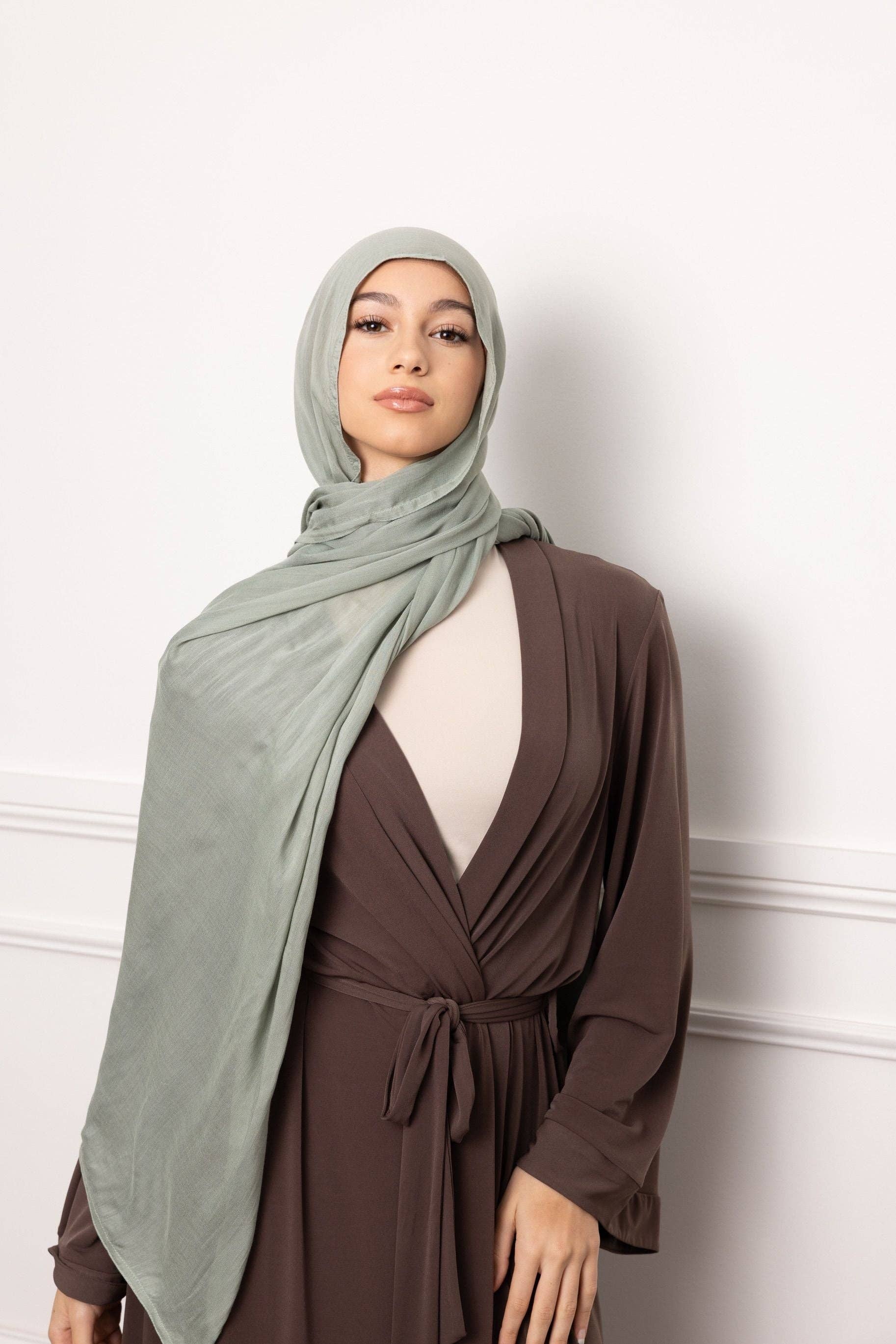 Mod Squad – Hijab - Mulher por atacado – Hijab de Luxo com Dupla Costura Menta2
