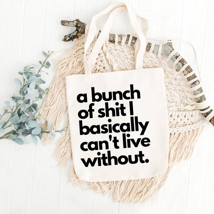 Ein Bündel schwere Baumwoll-Canvas-Damentasche für den Großhandel von Rustic Radiance