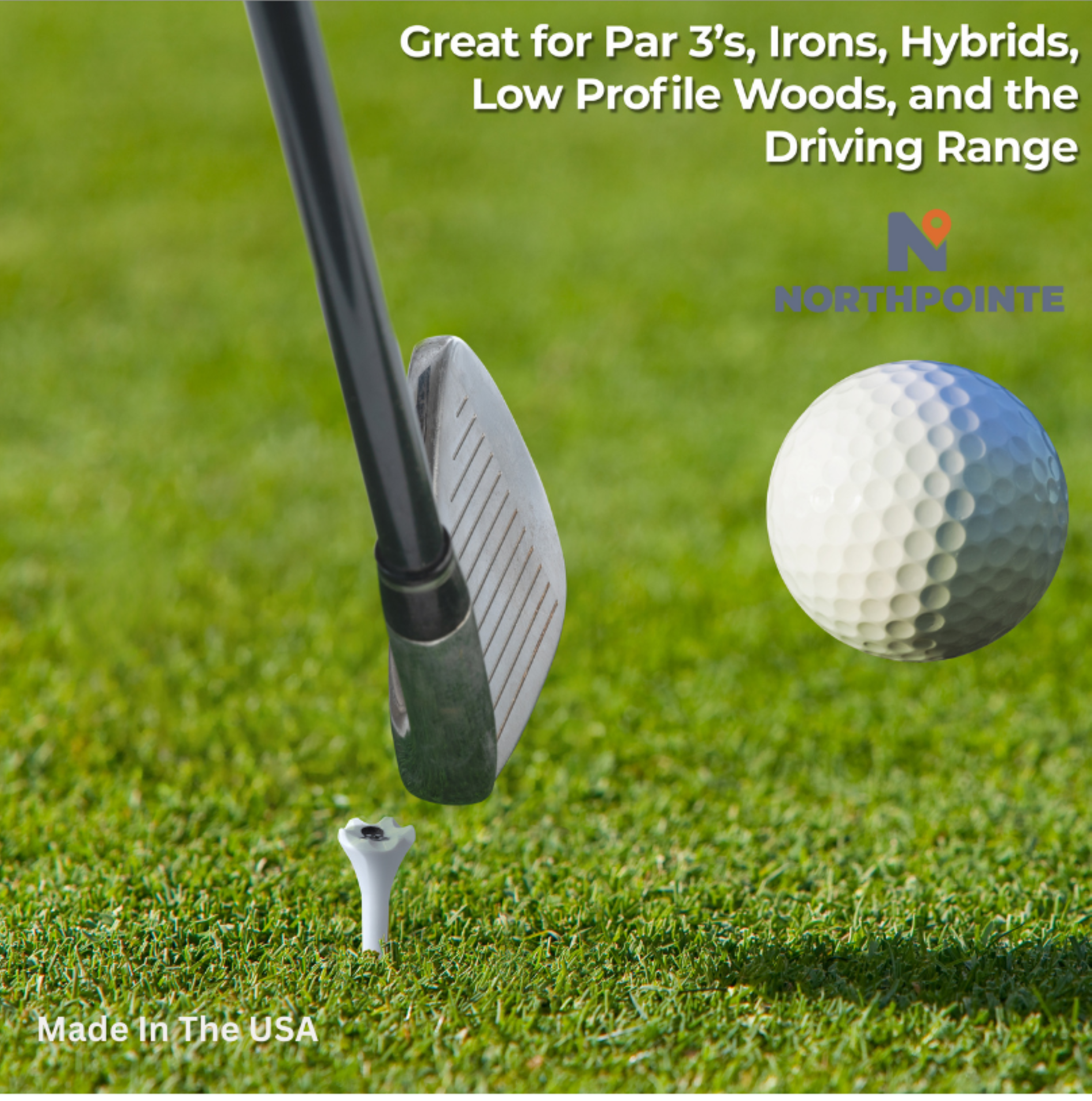 NorthPointe Golf - Wholesale Sports & Outdoor - Skull & Crossbones Cup Imprinted Golf Tees6