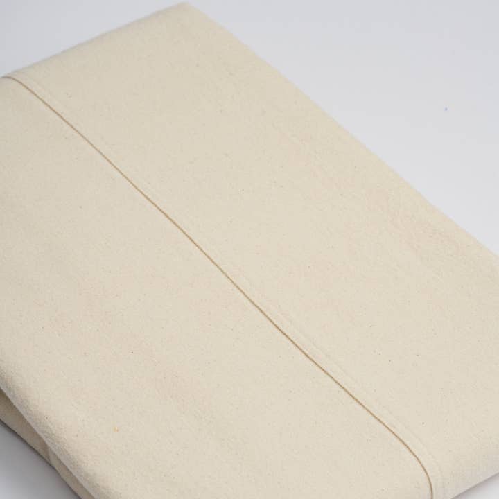 Takasa - Wholesale Flat Sheet - Organic and Fairtrade Warm + Cozy Cotton Flannel Flat Sheet