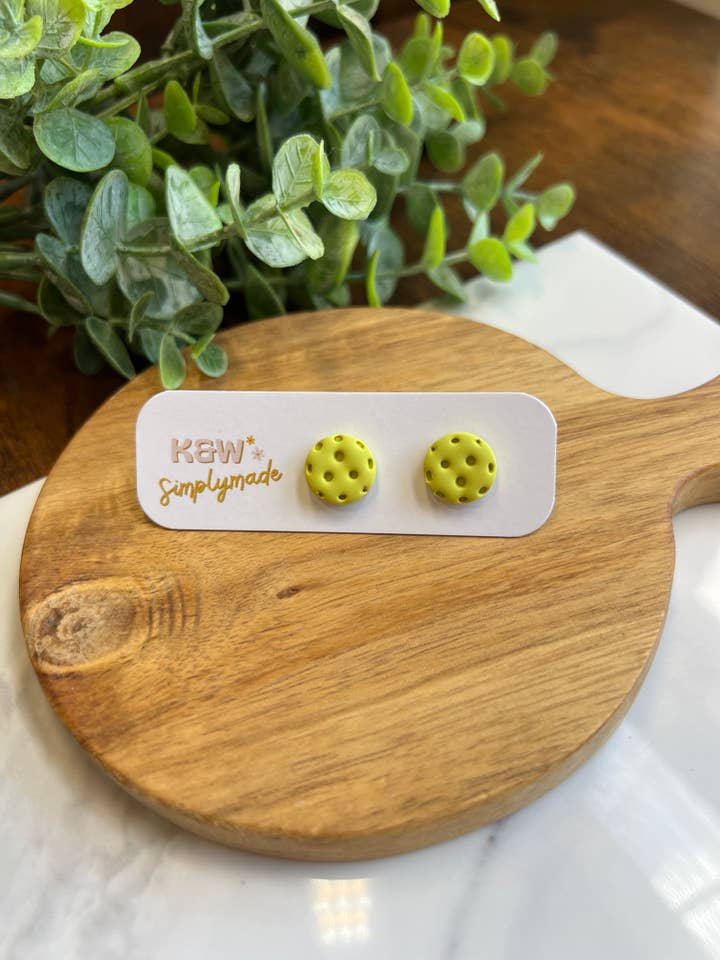 Pickleball Stud for wholesale by K&W Simply Made