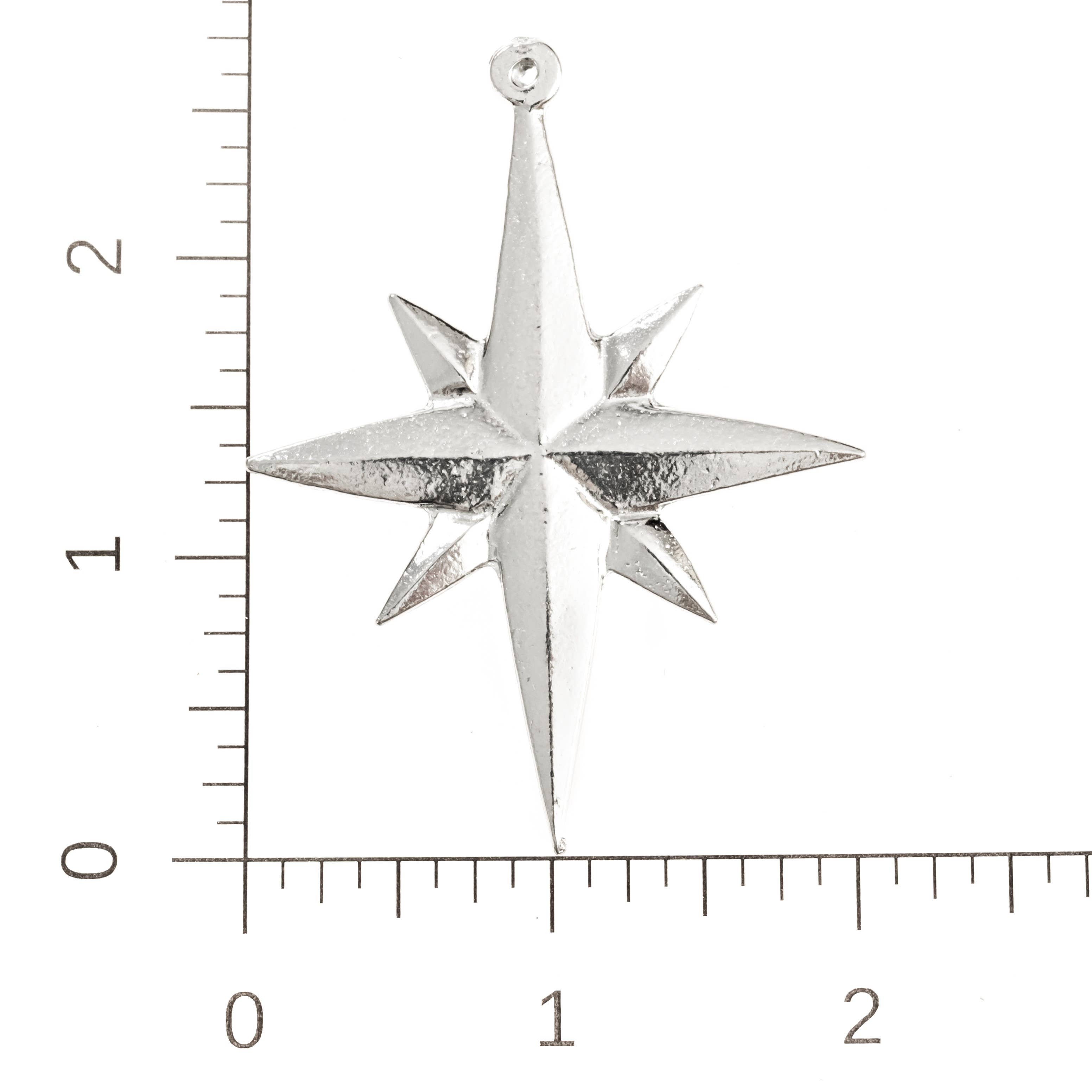 House of Morgan Pewter - Wholesale Ornament - Bethlehem Star Ornament - Star Christmas Ornament 5