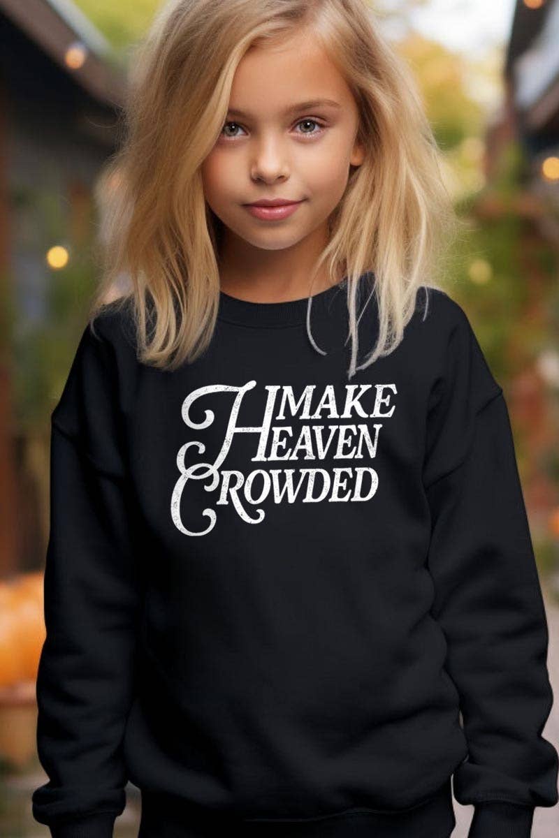 COLORBEAR - Vendita all'ingrosso Maglietta - Bambini - Felpa Grafica per Bambini "Riempi il Paradiso"1