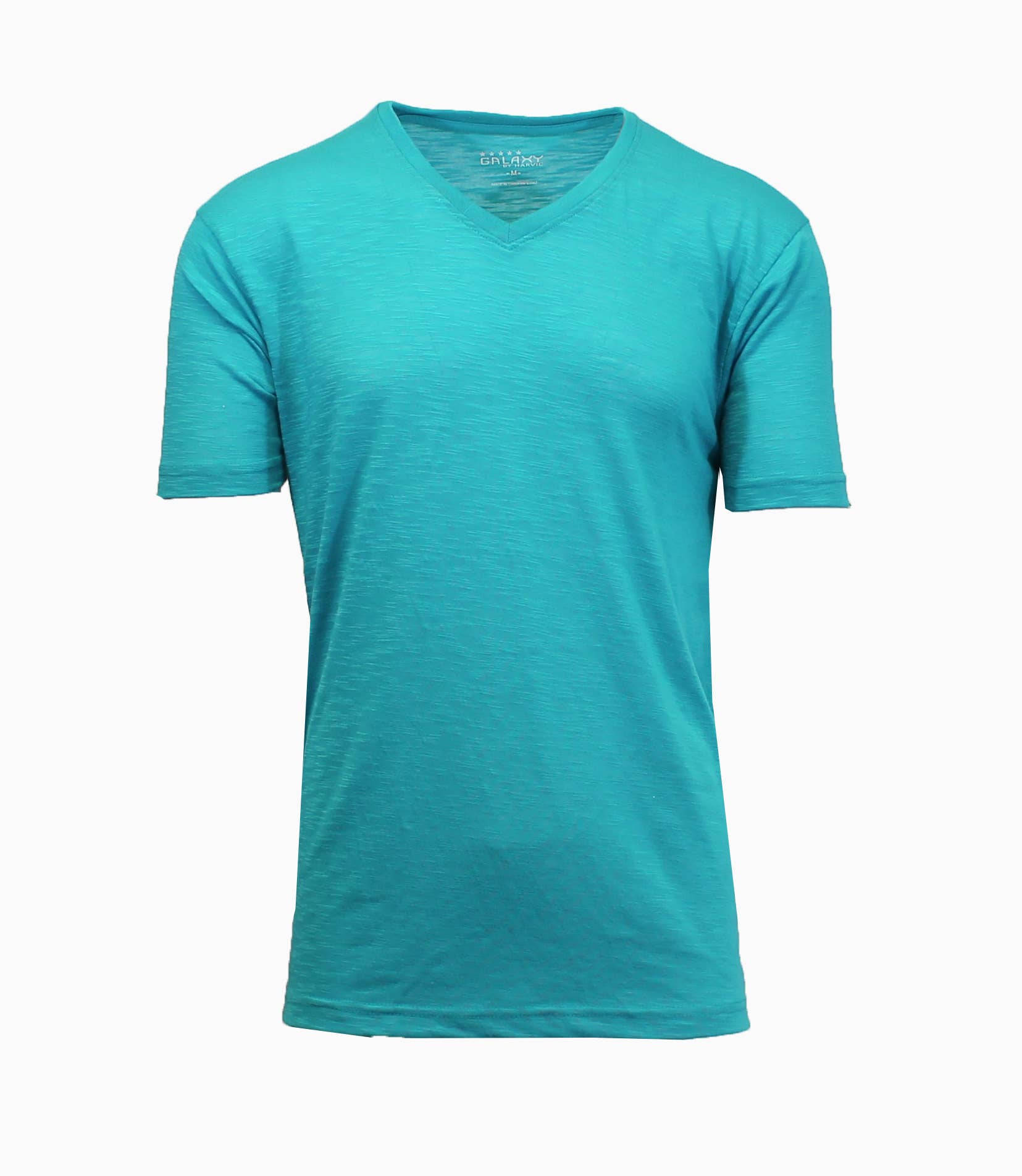 Galaxy By Harvic - Wholesale T-shirt – men's - Men's Slub Yarn V-Neck Tees