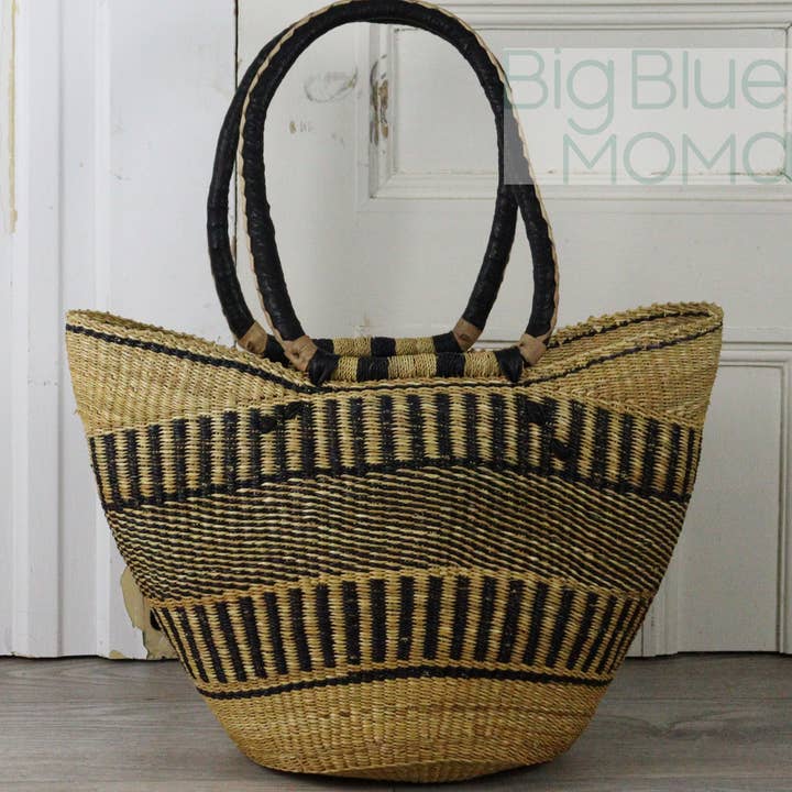 Big Blue Moma - Vente Sac de plage - Sac cabas à bandoulière - Palette naturelle12