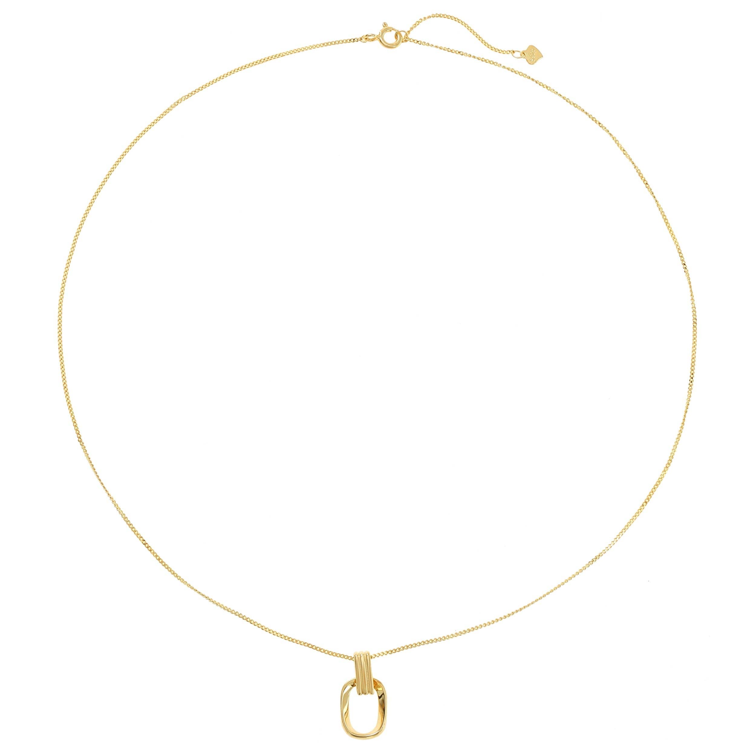 Made By Nami - Wholesale Pendant/Charm Necklace - Pavé Pendant Necklace | Gold4