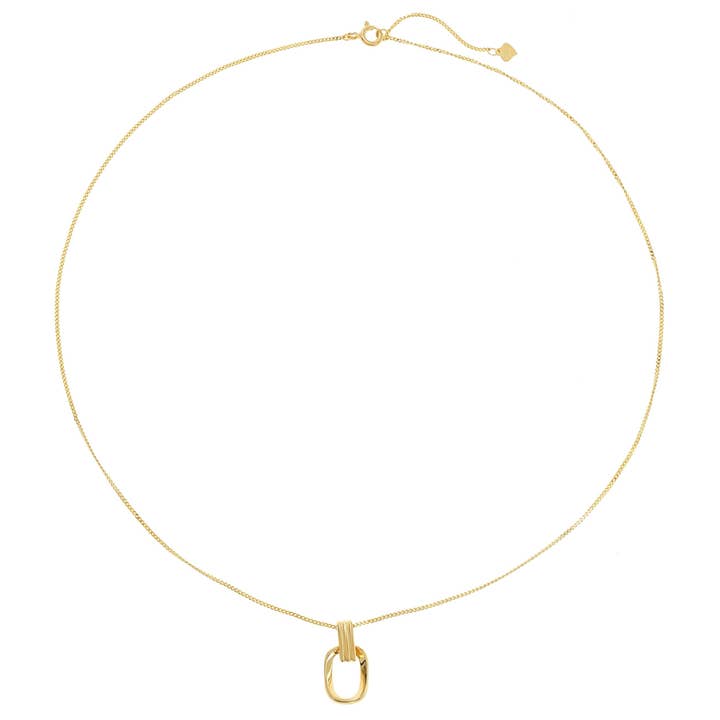 Made By Nami - Wholesale Pendant/Charm Necklace - Pavé Pendant Necklace | Gold4