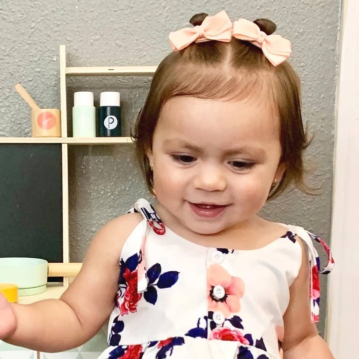 Baby Wisp - Wholesale Hair Bow - Kids - Girls Boutique Ribbon Hair Bows Knotted Bows Hair Clips6