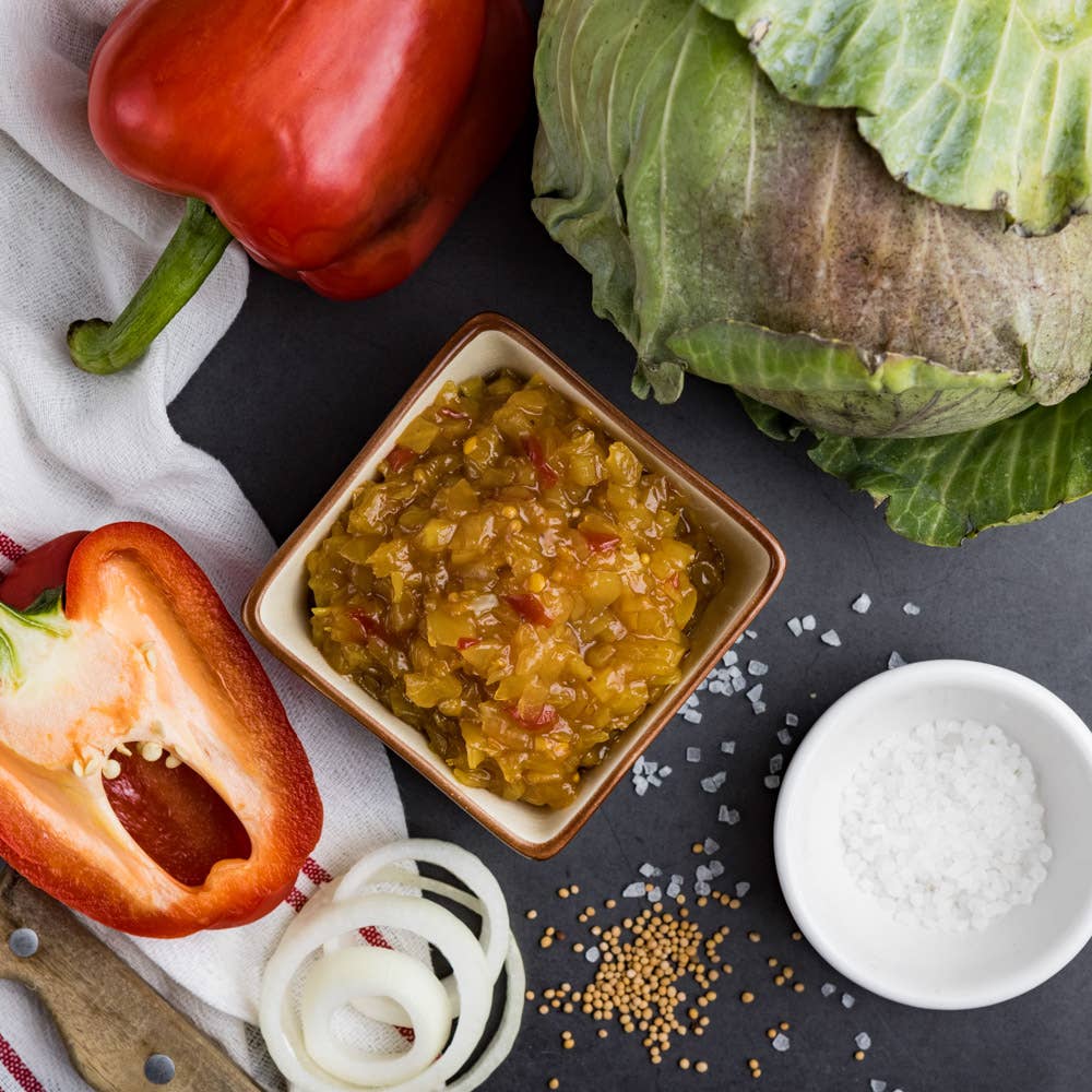 Byler Canning Co. - Wholesale Pickled Vegetables - Byler's Southern Chow Chow, 16 oz2