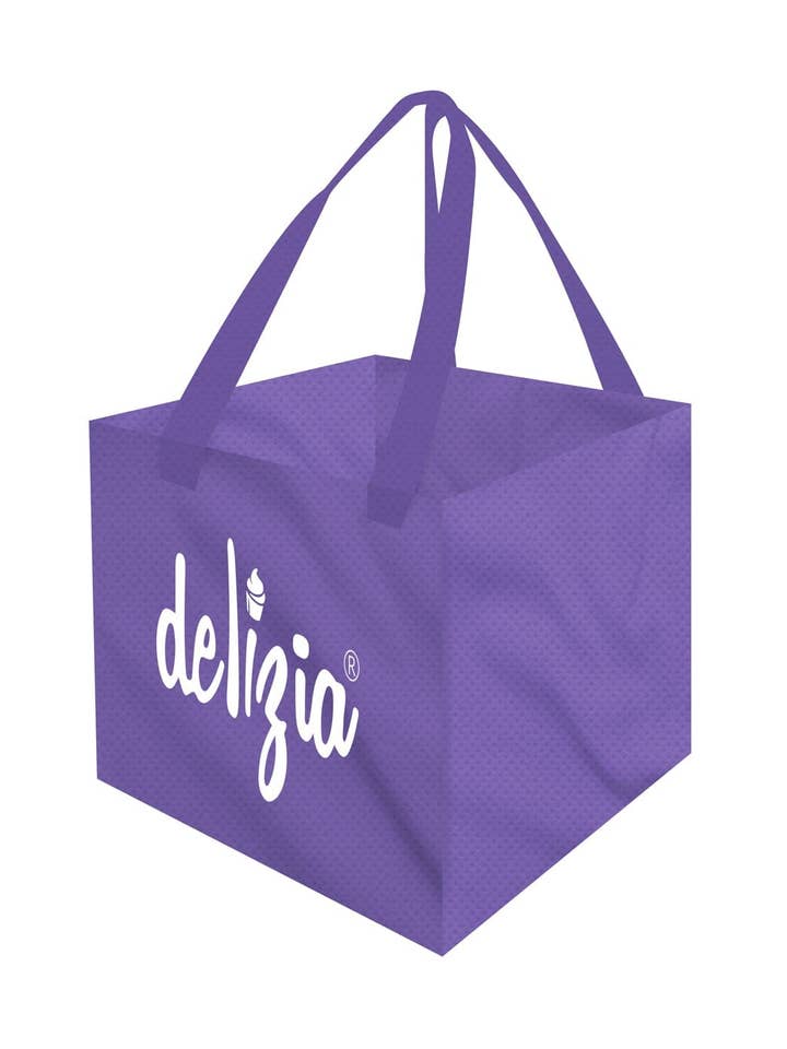 Custom Printed Non-Woven Cake Tote Bags | Squared Tote Bags for wholesale by Non Woven Totes