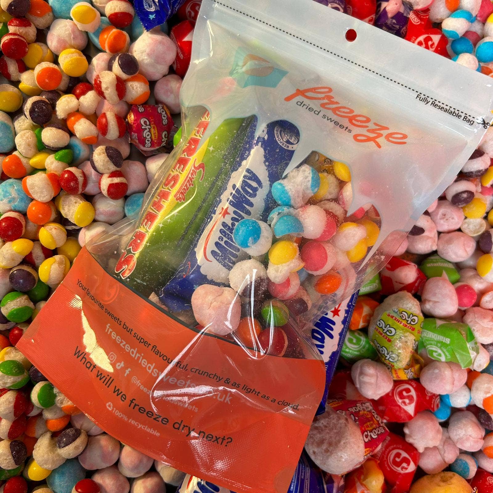 Freeze Dried Sweets - Wholesale Hard Candy - Veggies Mix 160g - Freeze Dried Sweets0