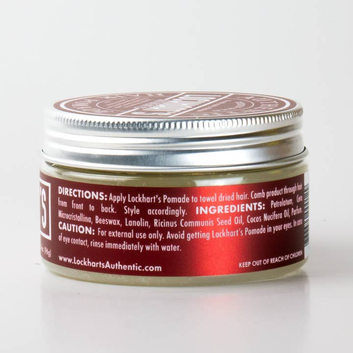 Lockhart's Authentic Grooming Company, LLC - Wholesale Hair Pomade - Men's - Lockhart's Medium Hold Pomade5