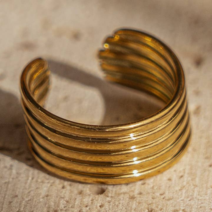 Livia Ring for wholesale by Faya & Co.