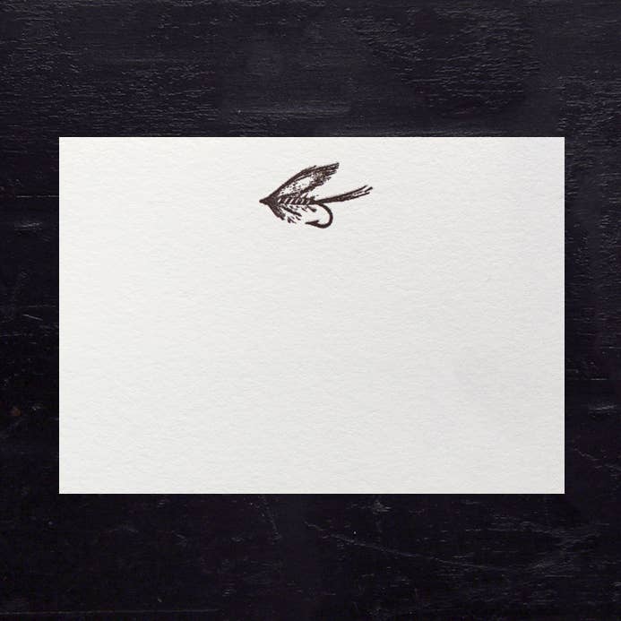Fly Fishing Petite-kaarten voor wholesale door Ancesserie Letterpress
