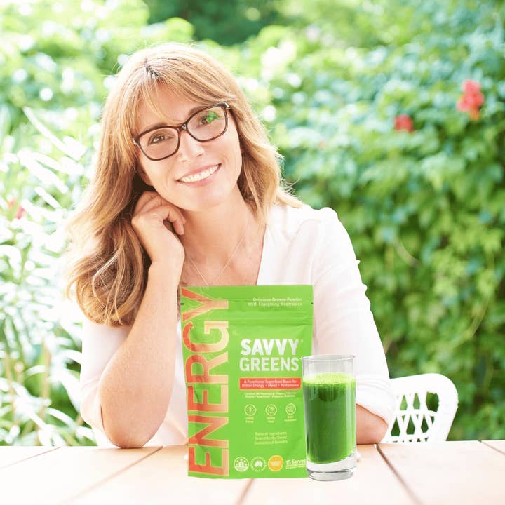 SAVVY BEVERAGES - Wholesale Protein/superfood powder - Superfood GREENS with Energising Nootropic Ingredients12