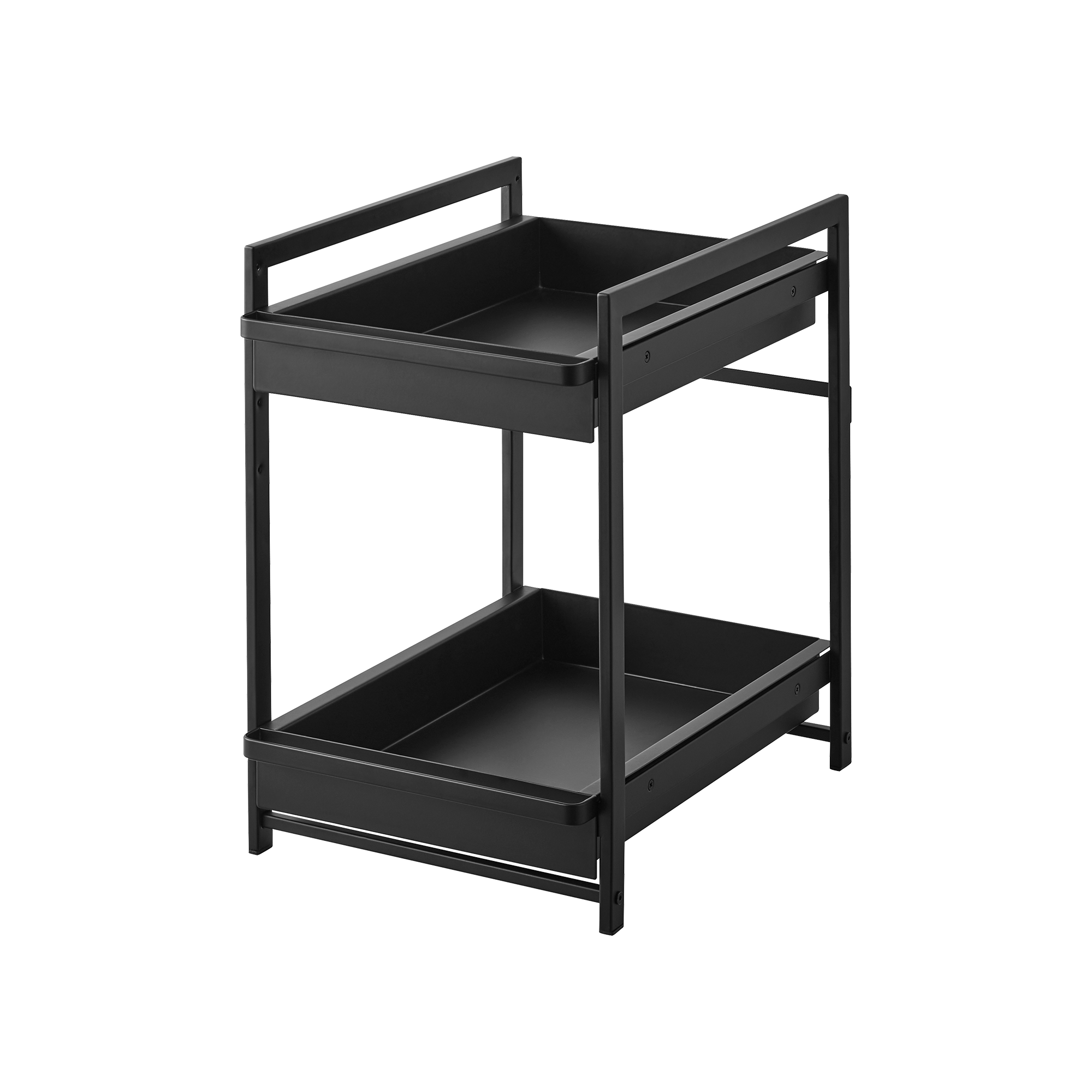 Yamazaki Home - Vente Rangements/organisateurs de cuisine - Étagère sous-évier avec tablette coulissante - Acier7