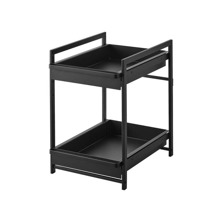 Yamazaki Home - Vente Rangements/organisateurs de cuisine - Étagère sous-évier avec tablette coulissante - Acier7