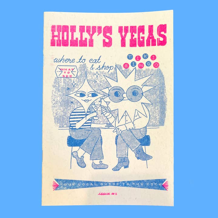Holly's Las Vegas Zine - A Vegas Guide - Issue #1 for wholesale by Battle Born Brand