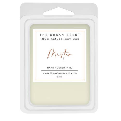 Mister Soy Wax Melts for wholesale by The Urban Scent - Scented Soy Candles & Wax Melts