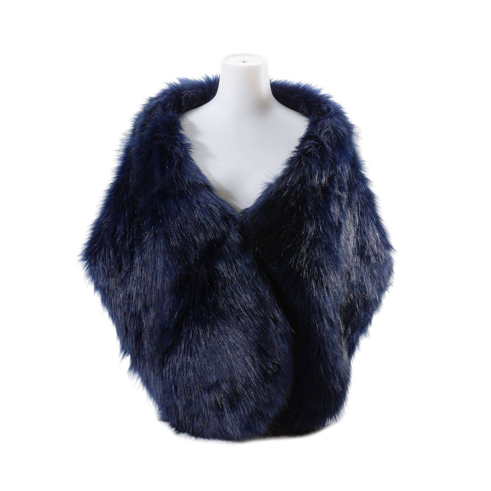 Diacly - Wholesale Fur/Faux Fur Coat - Women's - Over Size Faux Felt Fur Scarf Shawl Wrap7