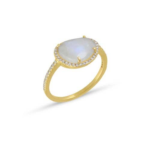 Diamond Rmost Ring-6.5 voor wholesale door Jewels of Mewar