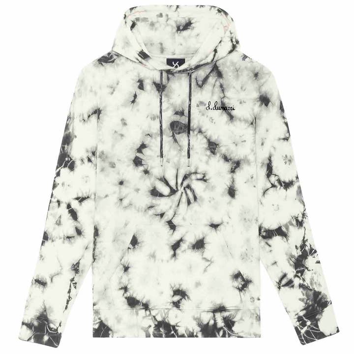Sudadera con capucha UZTZU® Luciano Lunazzi Hoo Puppet Tie n' dye para venta al por mayor de Uztzu