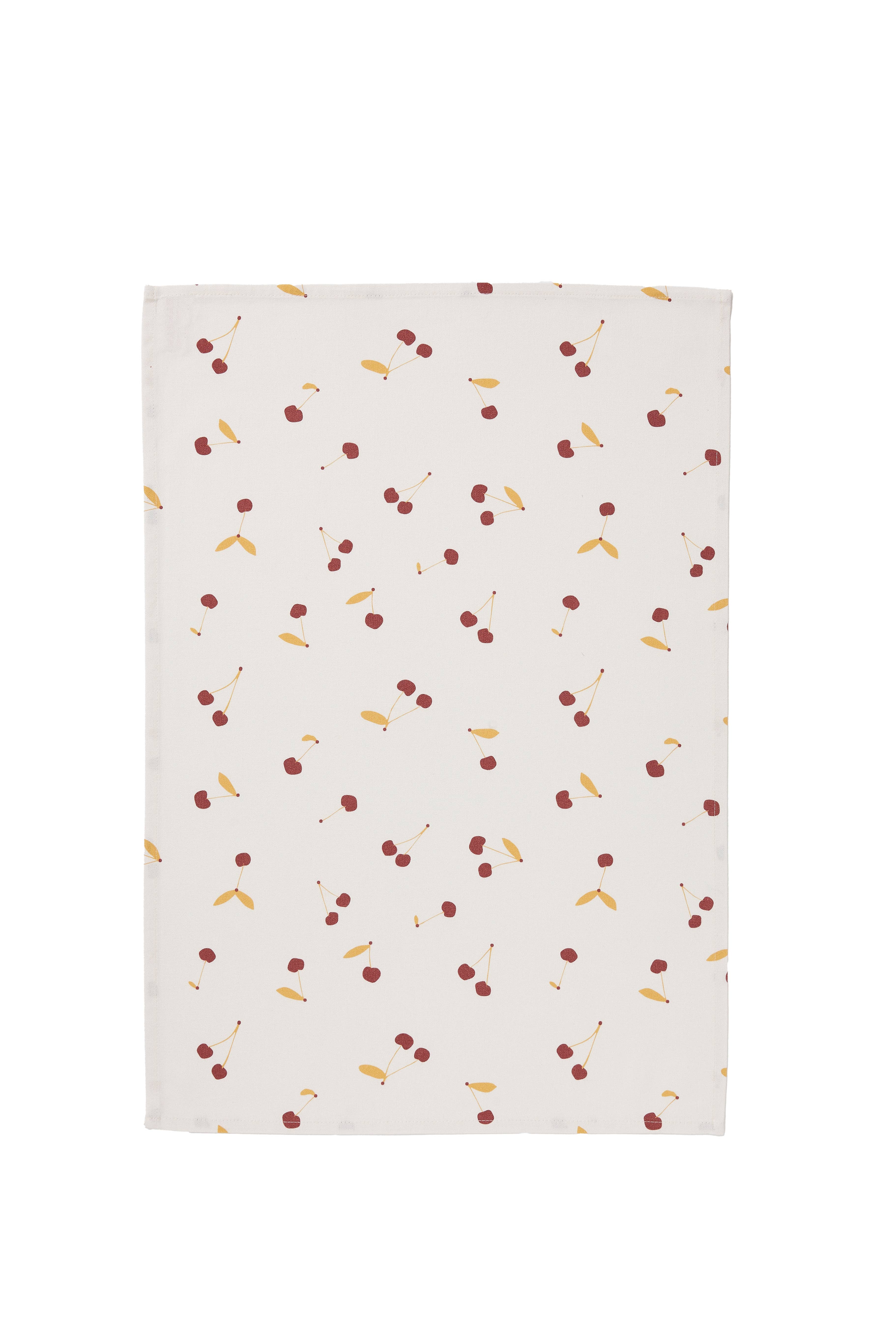 Coucke - Wholesale Tea Towel - Les cerises - Printed Tea Towel 50X75 in cotton0