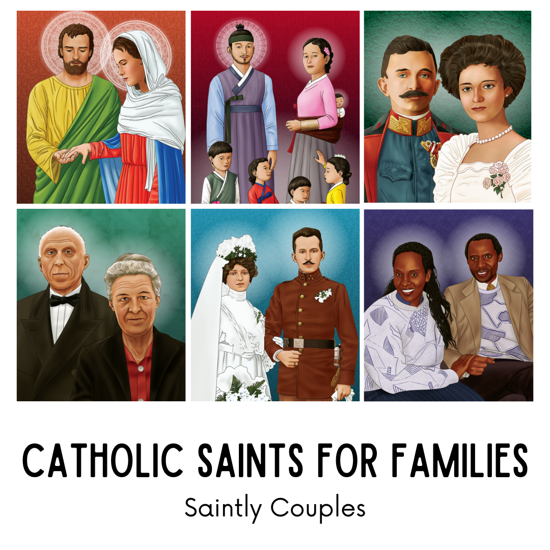 Catholic Sprouts LLC - Wholesale Religion Book - Catholic Saints for Families: Saintly Fathers, Mothers, Siblings, Couples, Families, and Friends14
