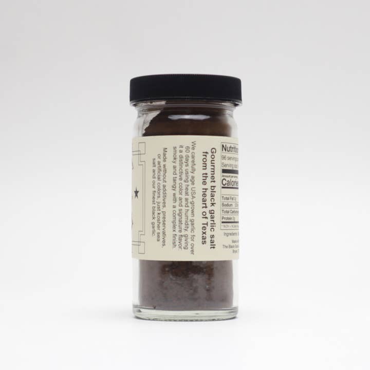 The Black Garlic Company - Wholesale Salt - Black Garlic Salt 4 oz Jar