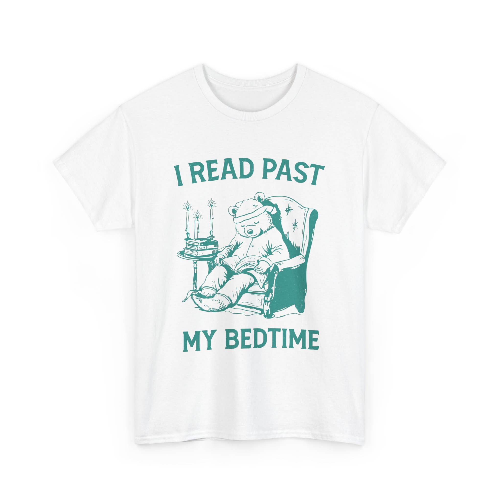 NVC Ecommerce LLC - Wholesale T-Shirt (Graphic) - Unisex - I Read Past My Bedtime Shirt, Funny Book Lovers Shirt0