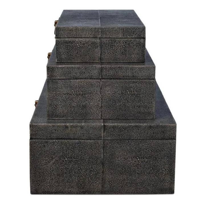 LOOMLAN - Wholesale Decorative Box - Cosmos Nesting Boxes Set Of Three