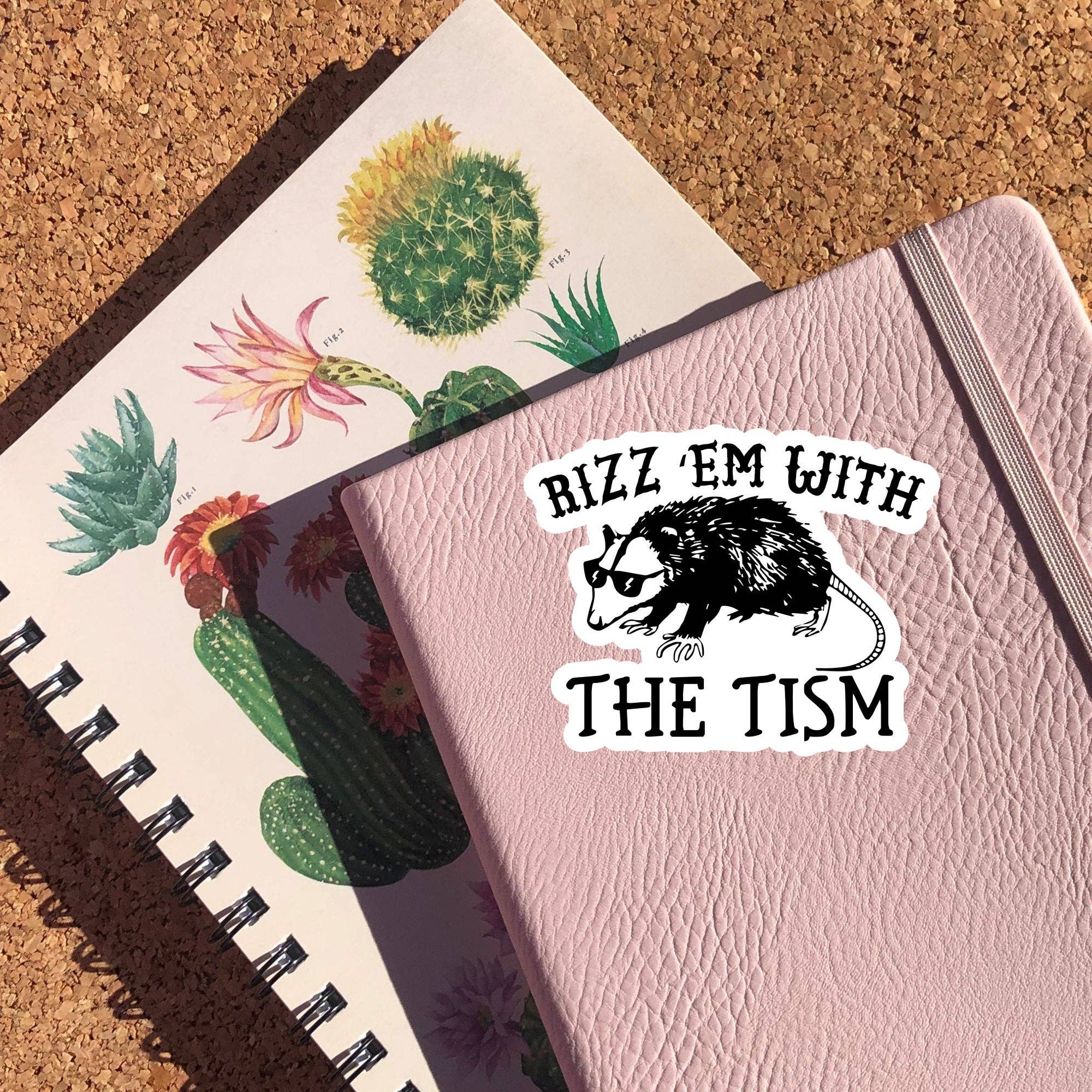Sticker Horse - Wholesale Sticker - Rizz Em With The Tism Sticker2