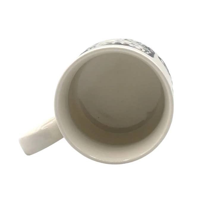 Inoue Tea - Wholesale Koffiemok - Shukufuku Witte Kat Mok - Japanse Theemok