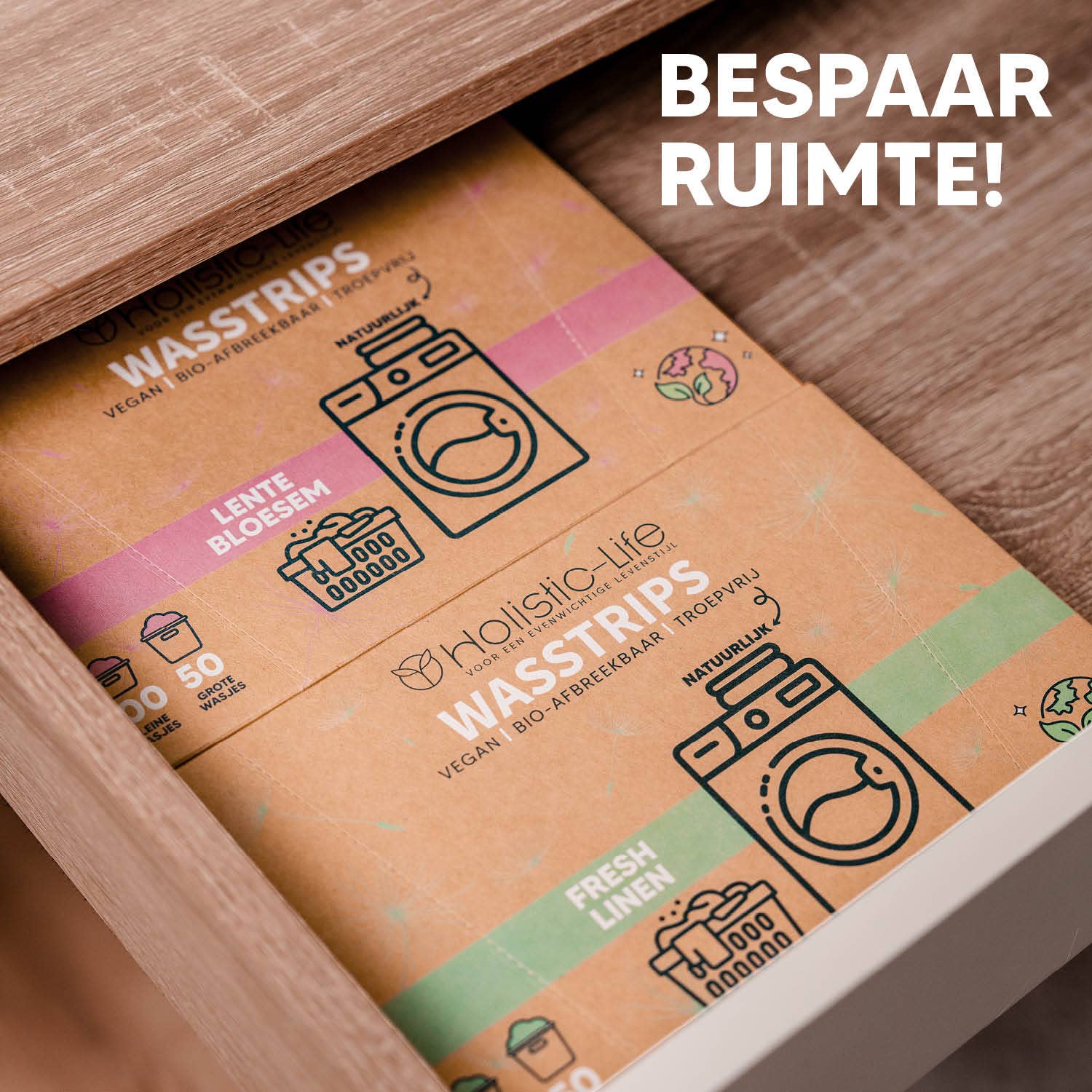 holistic-life - Wholesale Laundry Detergent Powder/Pods - Trial Pack Laundry Detergent Strips – 3x 20 washes10