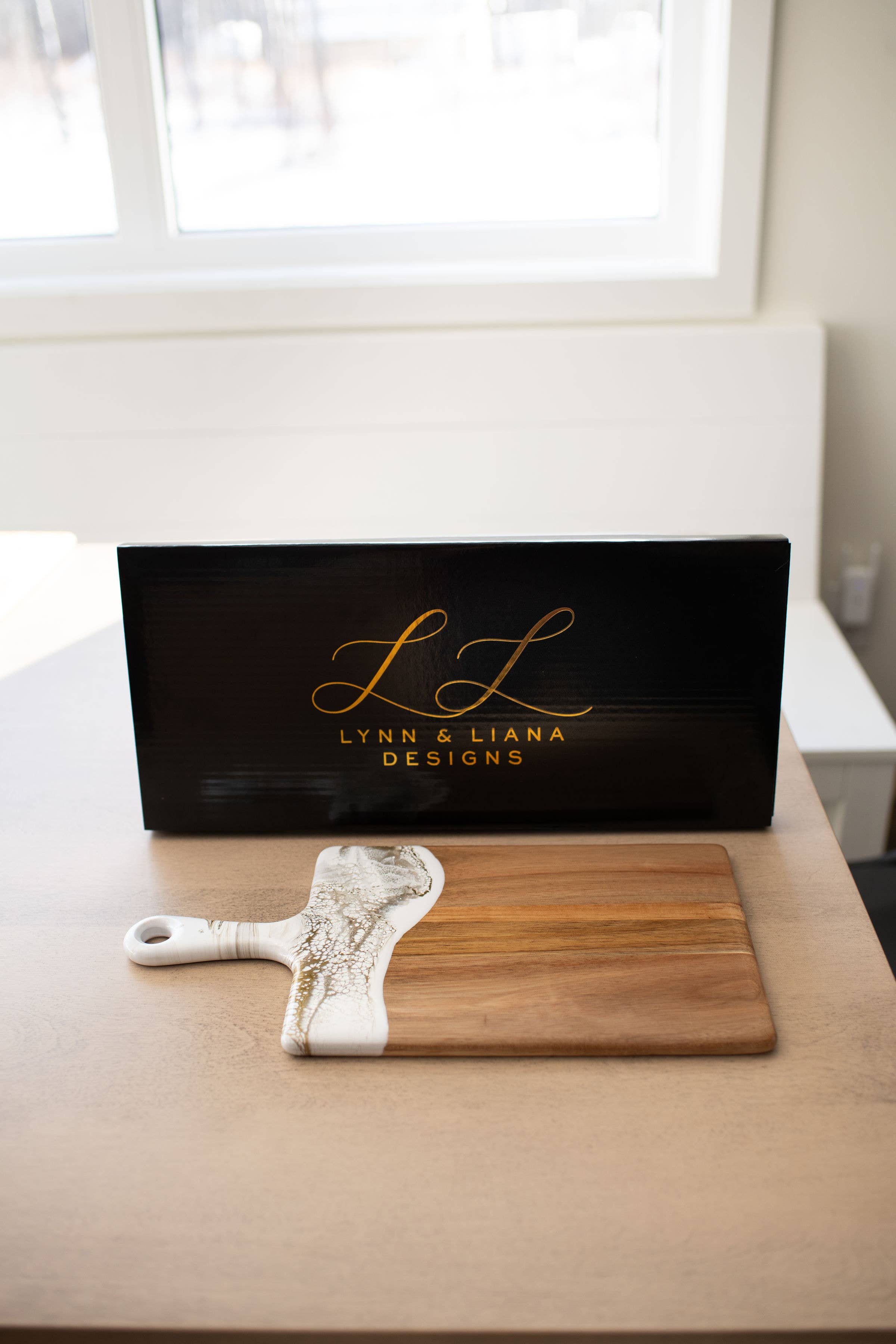 Lynn & Liana Designs - Wholesale Cheese Board - Charcuterie Board - Medium 8" x 16" NO TARIFFS!53