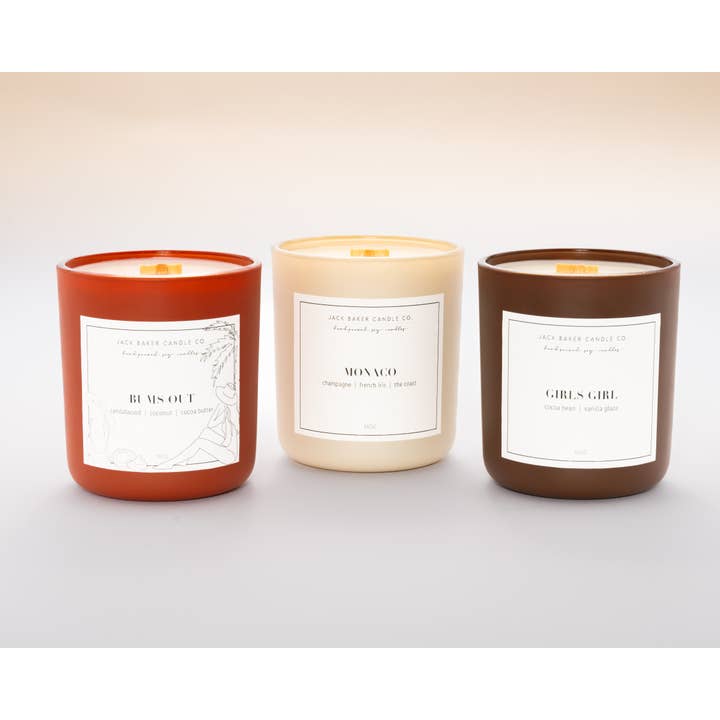 Jack Baker Candle Co - Wholesale Jar/Filled Candle - Butter by Jack Baker - Basic Witch 16 oz Jar Candle