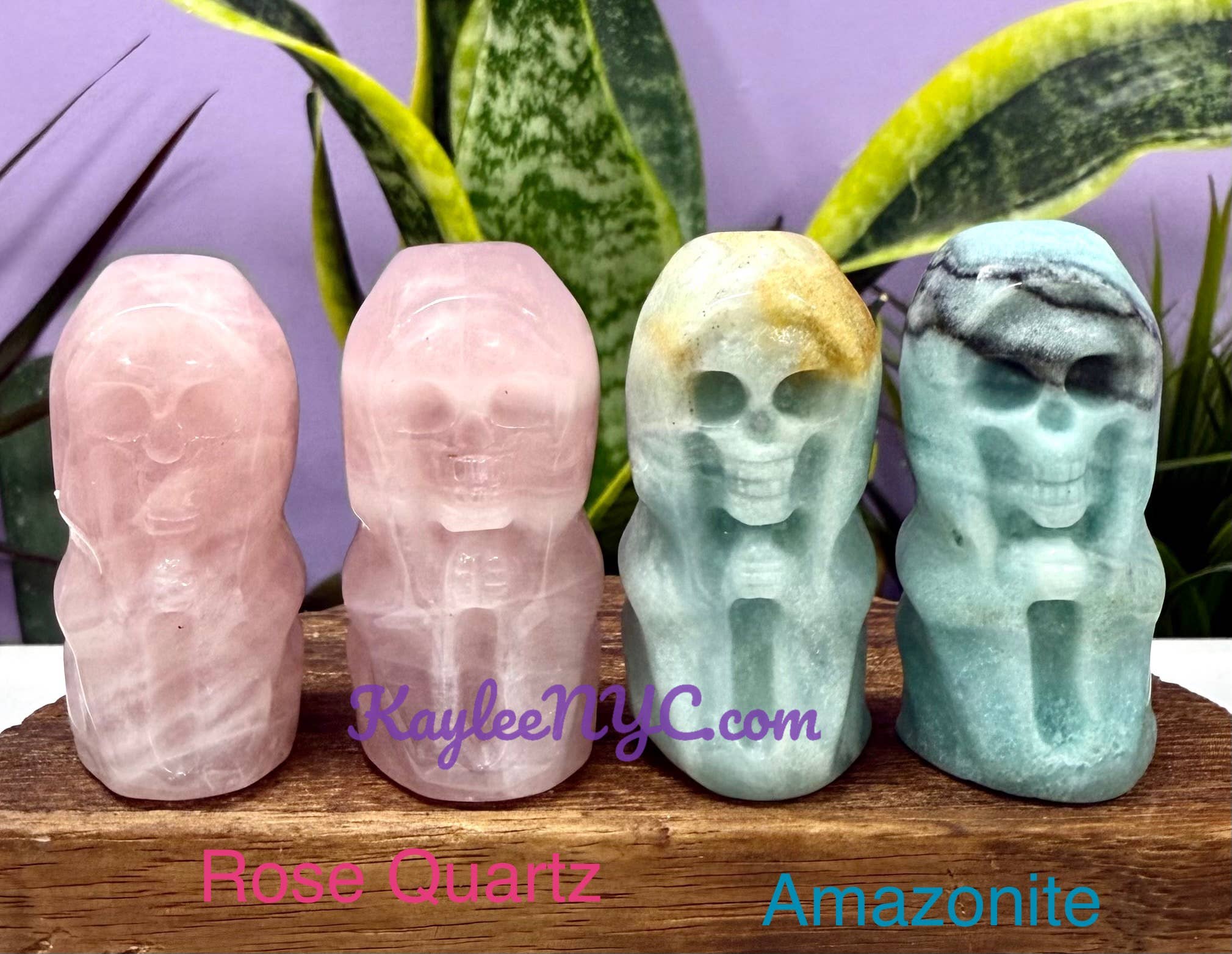 KayleeNYC - Wholesale Spiritual Stone/Crystal - 5cm Mix Crystals Grim Reaper Healing Energy3
