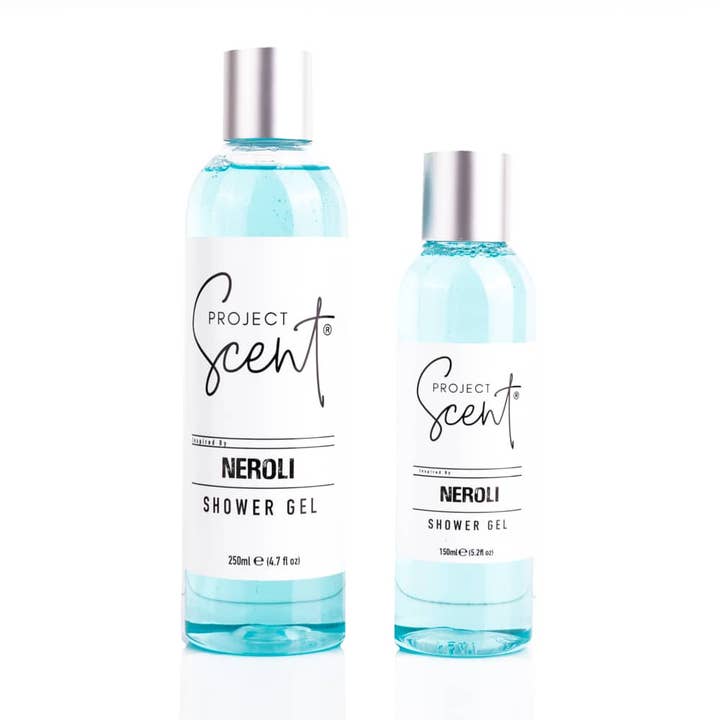 Neroli Inspired Luxury Shower Gel | Designer Fragrance Dupe | Vegan & Handmade UK for wholesale by Project Scent