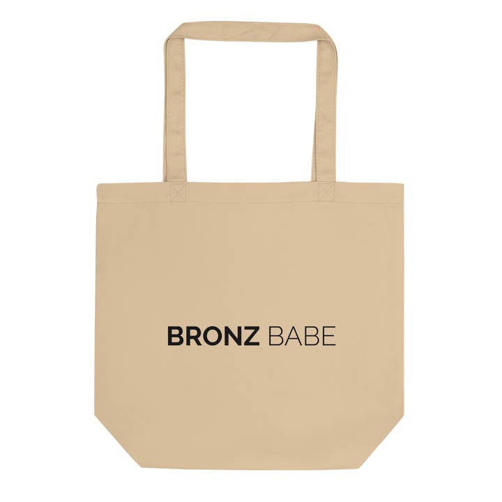 Tan Eco Tote Bag for wholesale by Bronz Babe