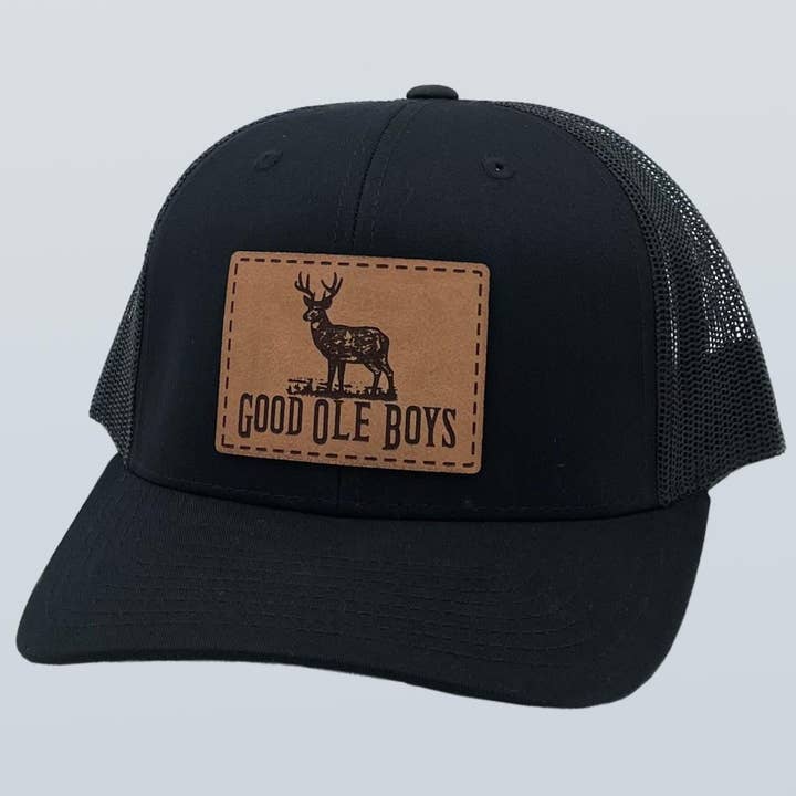 GOB Buck Patch Black for wholesale by Riverbed Threads